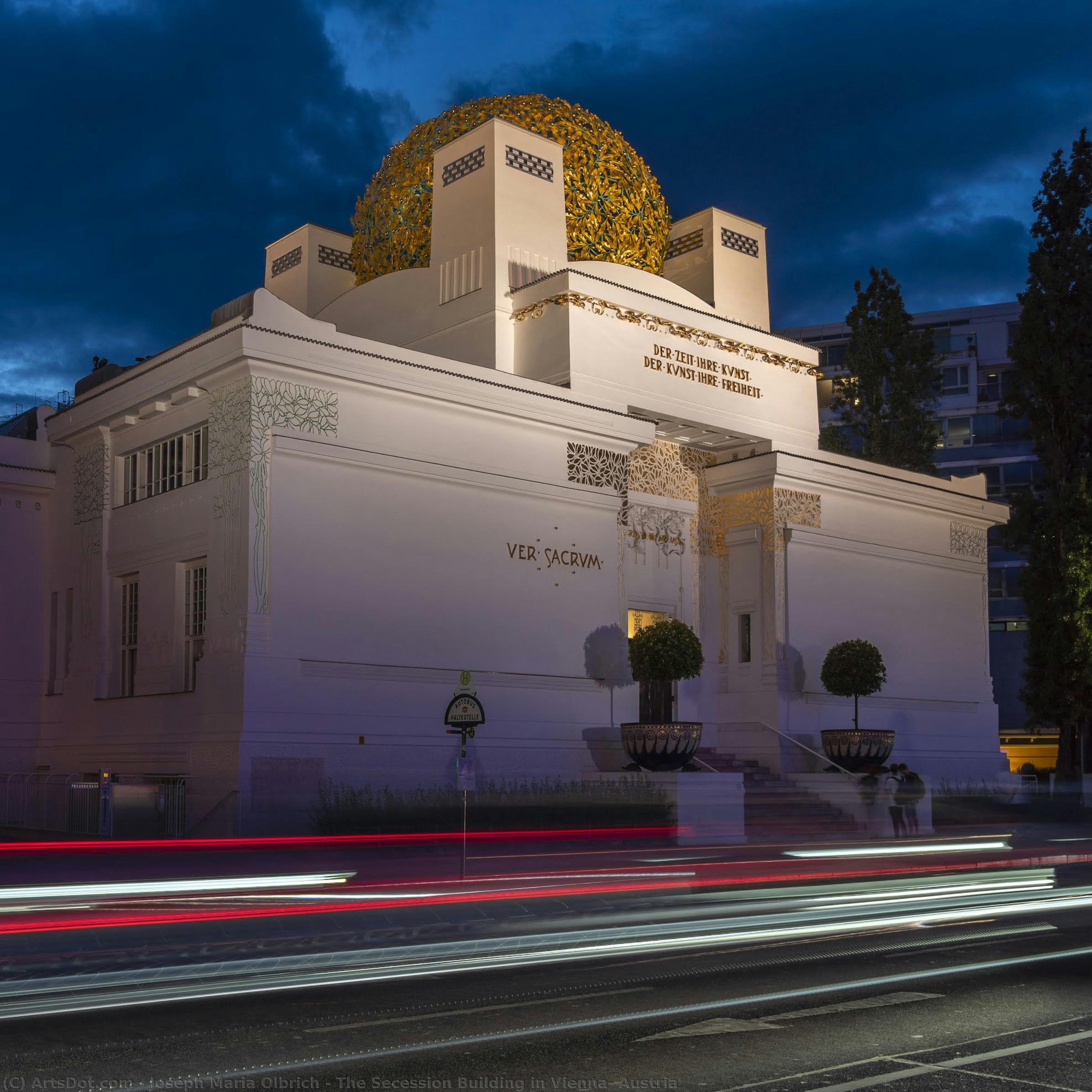 O Edifício Secession Em Viena, Áustria — Joseph Maria Olbrich