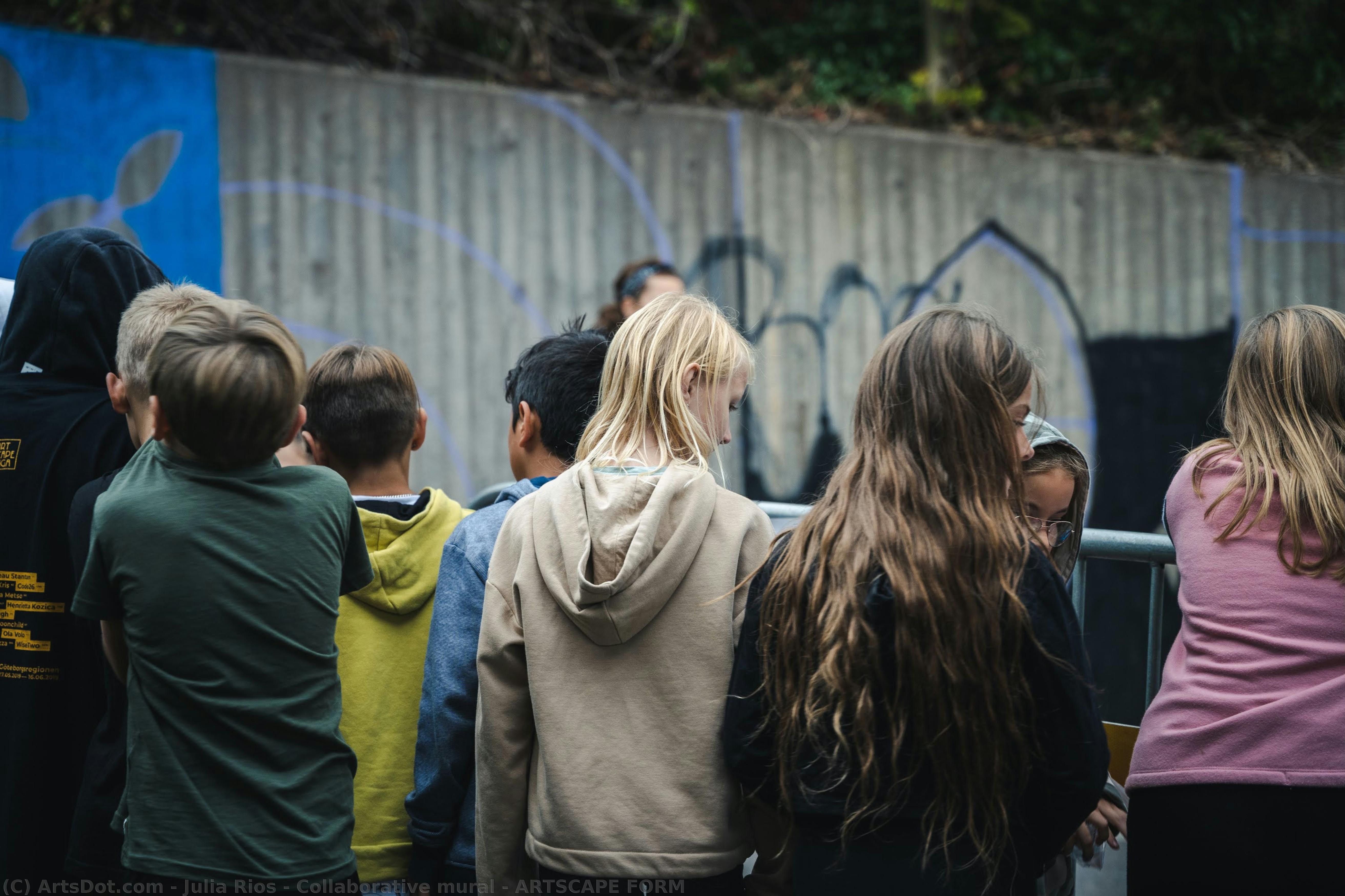 Collaborative Mural - Artscape Form — Julia Rios