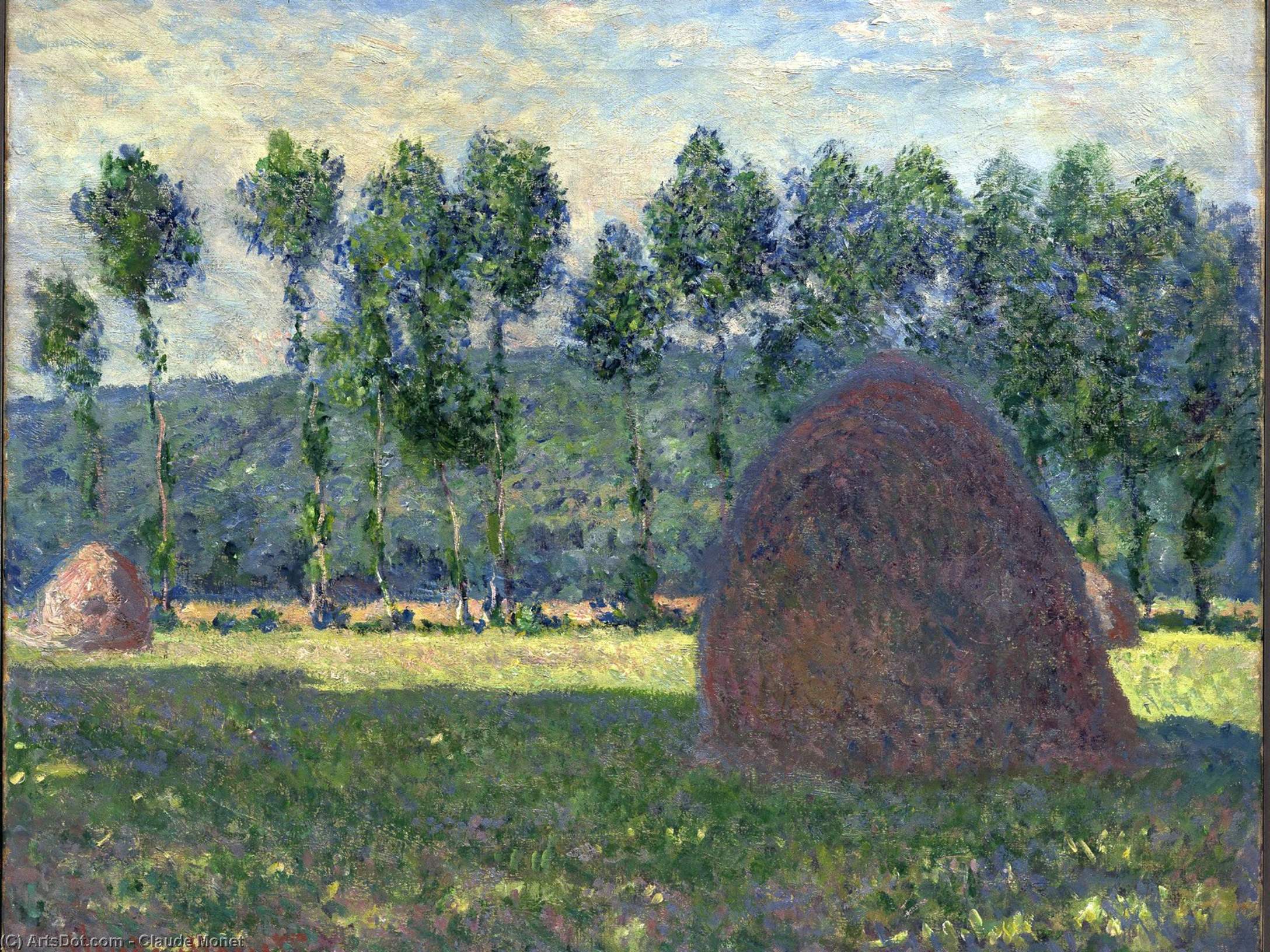 Haystack At Giverny — Claude Monet