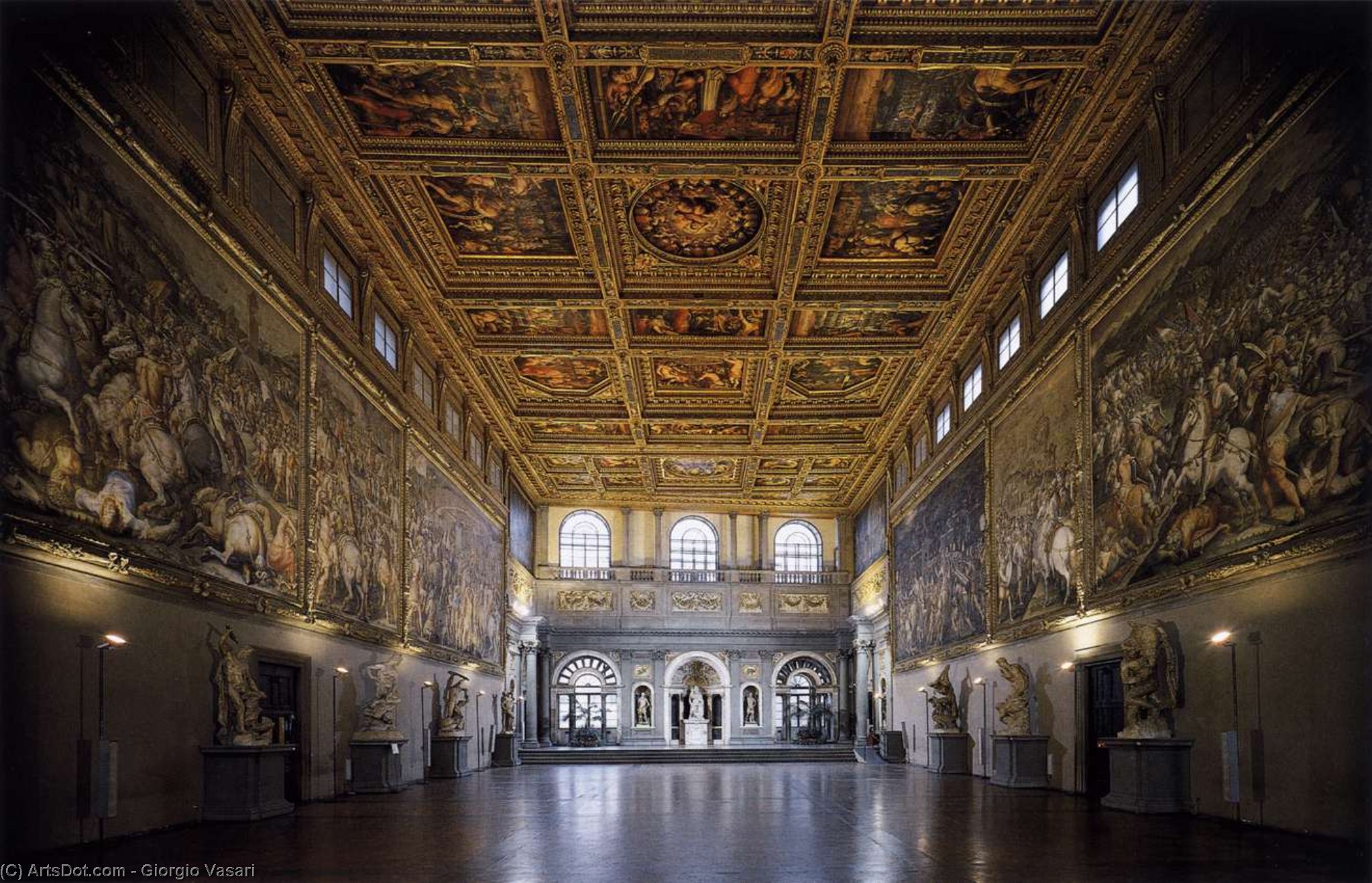 Sala Del Cinquecento — Джорджо Вазари