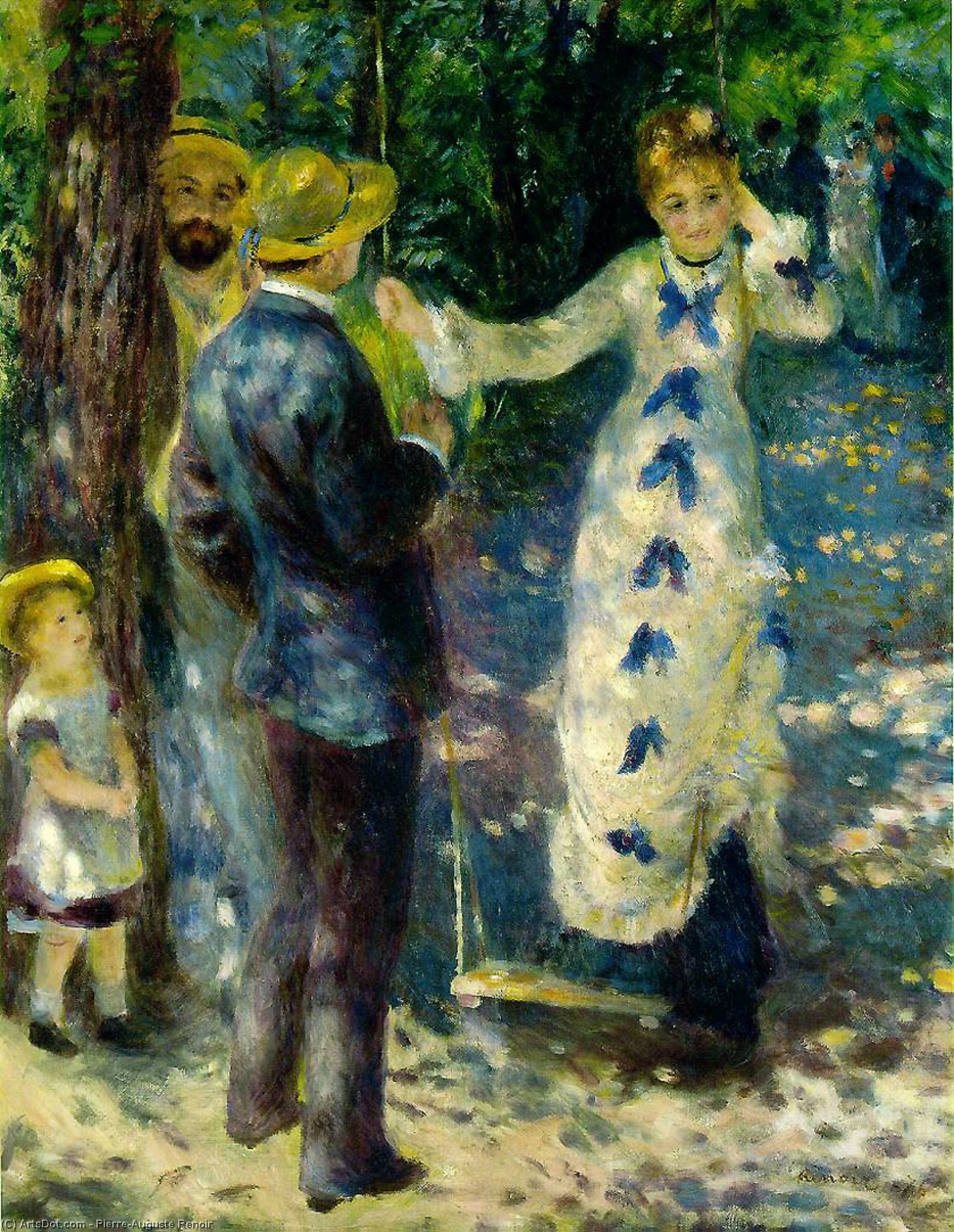 Pierre-Auguste Renoir - La Balançoire