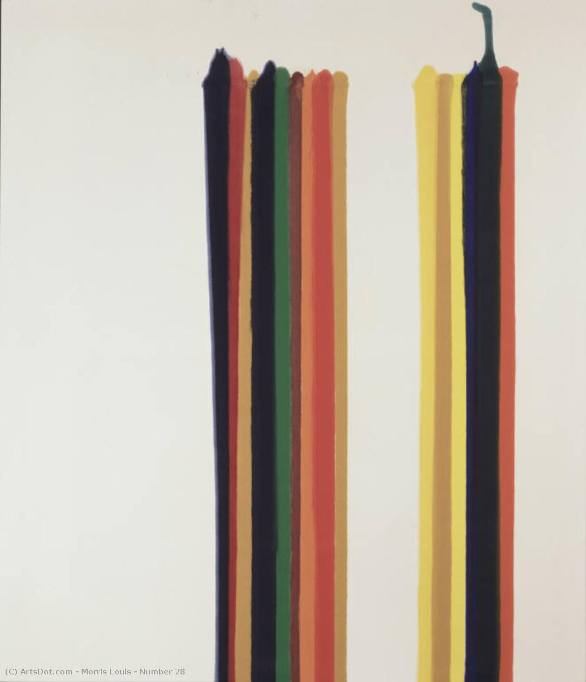 Number 28 — Morris Louis