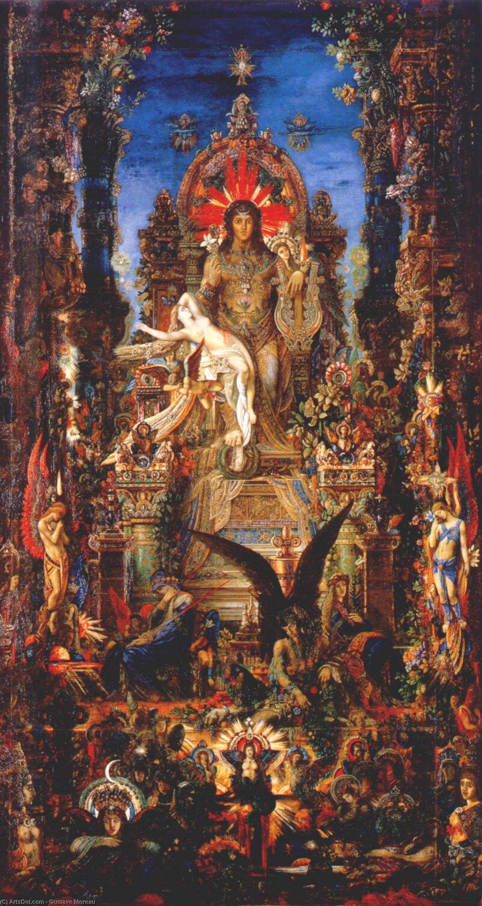 Jupiter Und Semele — Gustave Moreau