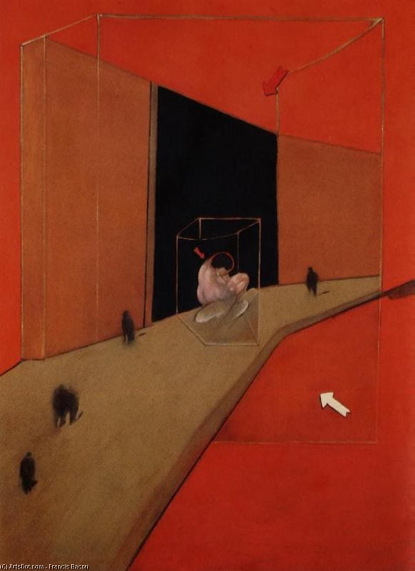 Figure Nella Strada — Francis Bacon