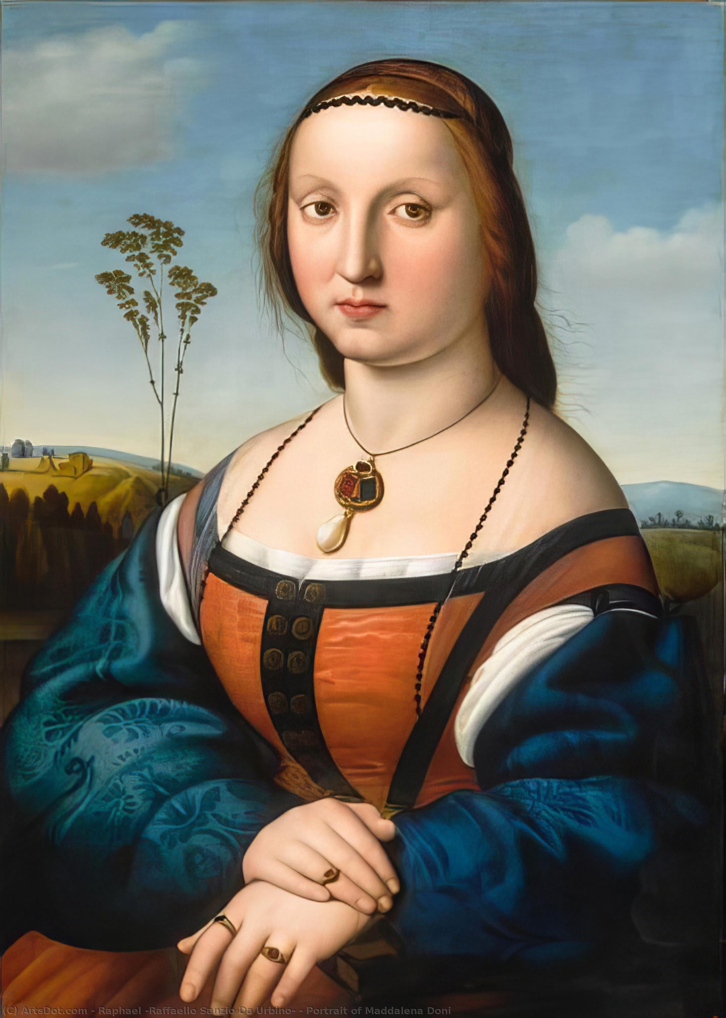 Portret Madalene Doni — Rafael