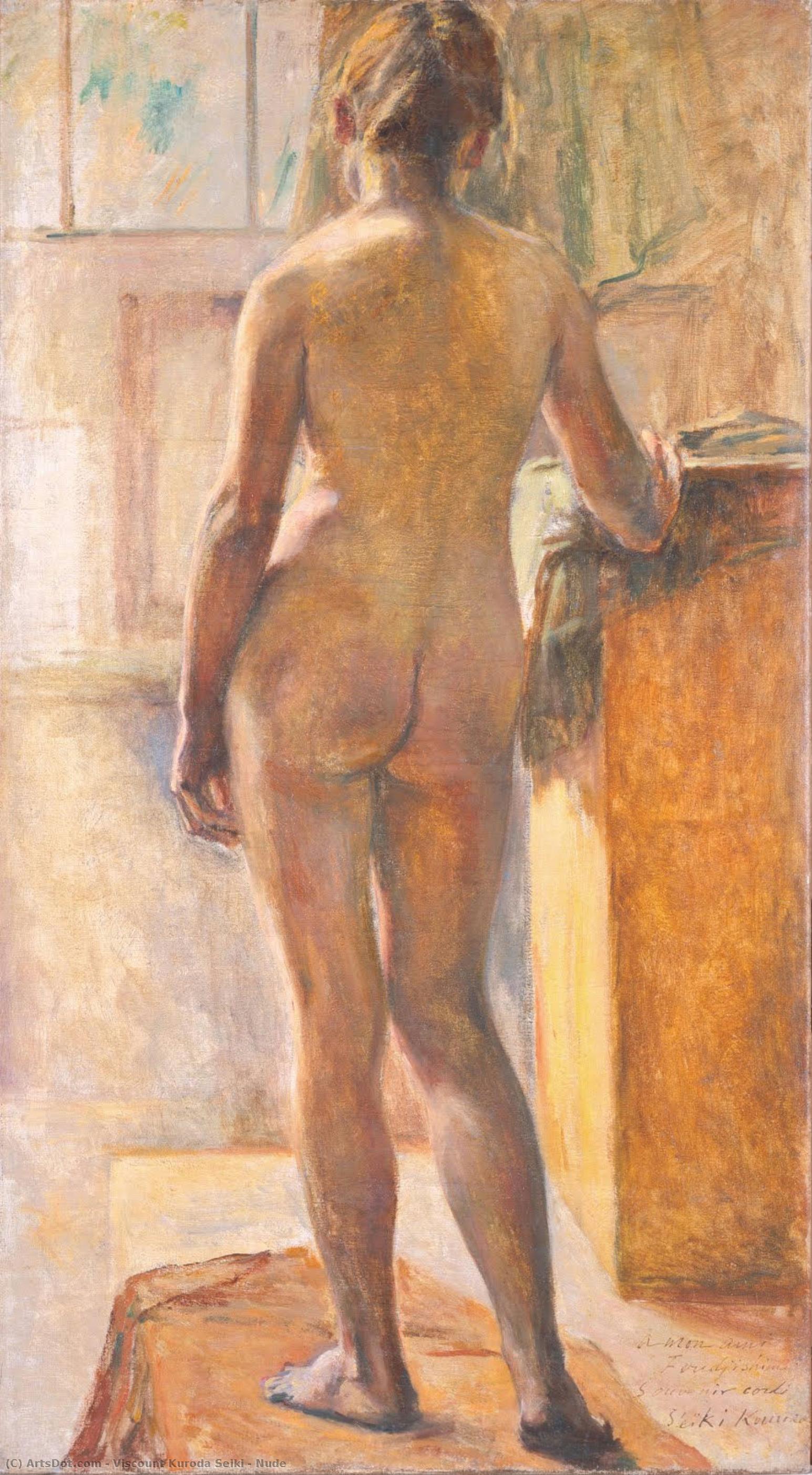 Nude — Viscount Kuroda Seiki