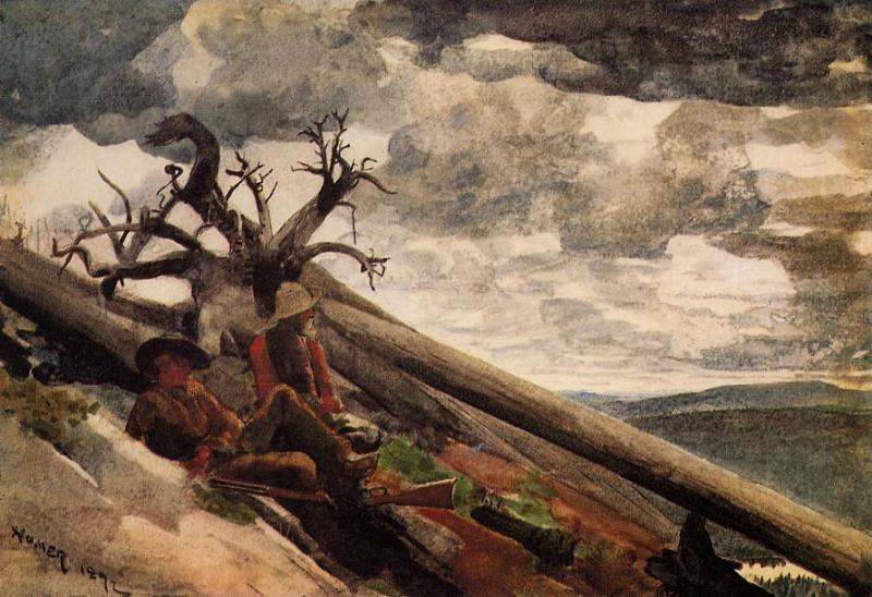 Burnt Mountain — Winslow Homer