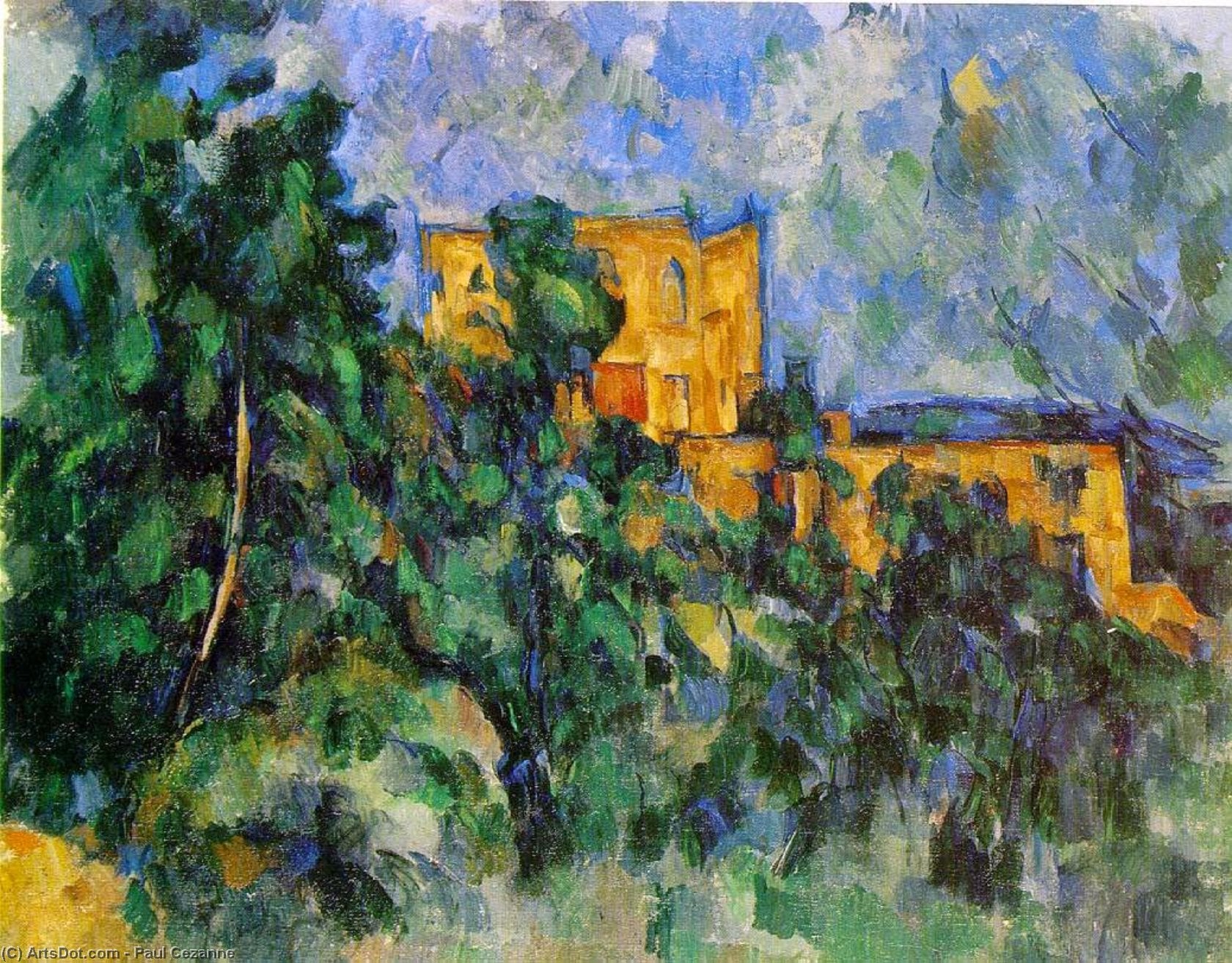 Paul Cézanne - Château Noir