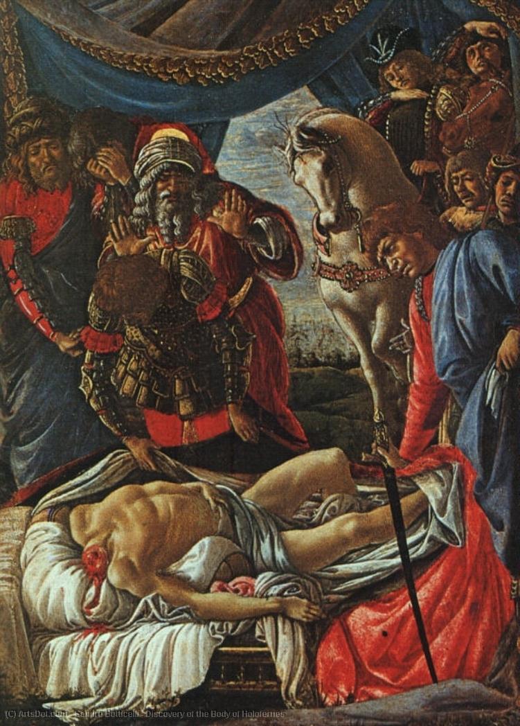 Découverte Du Corps D'holofernes — Sandro Botticelli