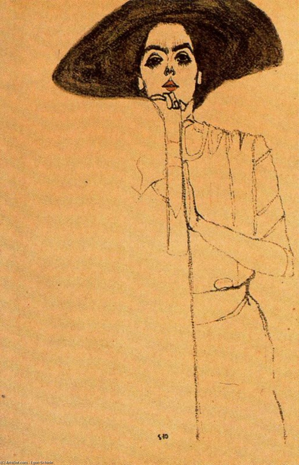 Untitled (7754) — Εγόν Σχιέλε