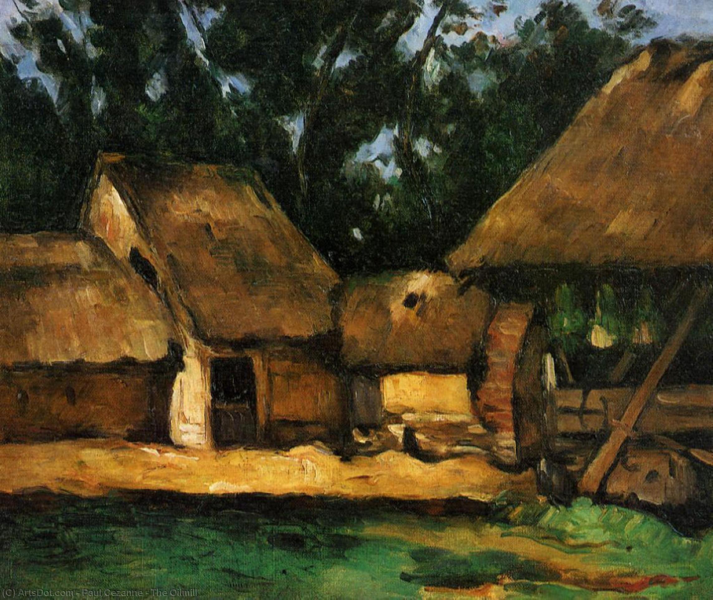 Die Ölmühle — Paul Cézanne