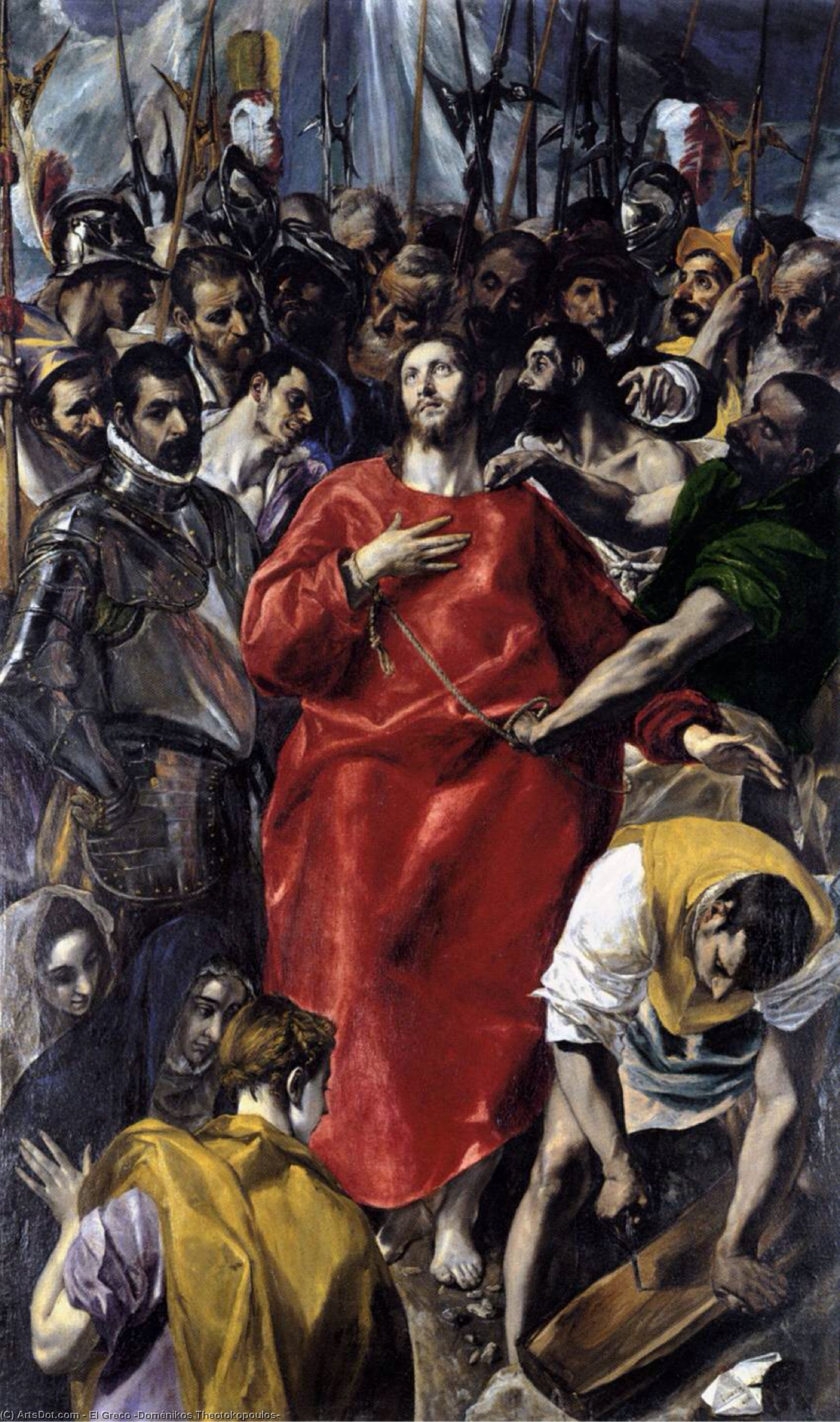 El Greco - Nedkledningen av Kristus (El Espolio)