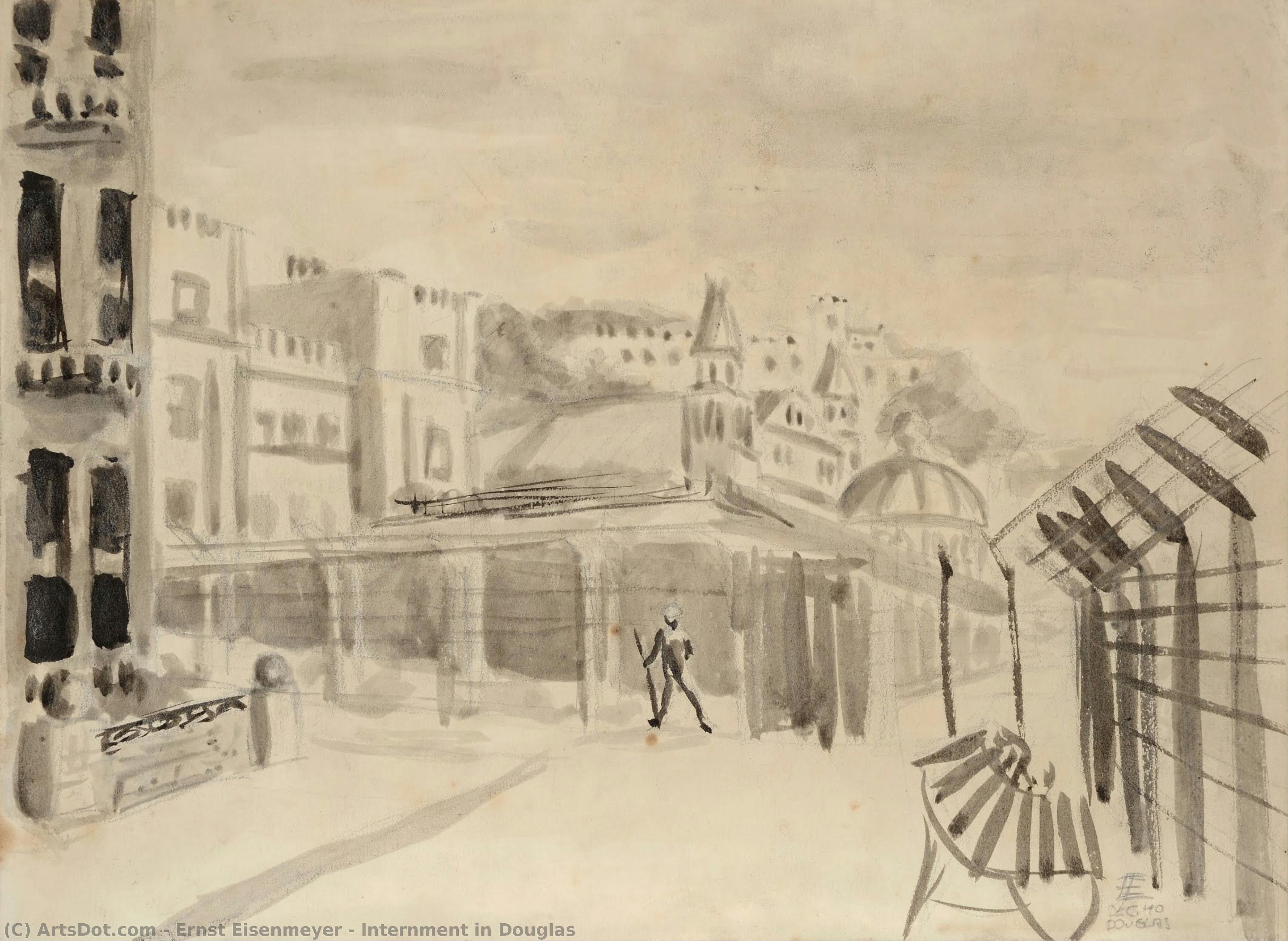 Internment In Douglas — Ernst Eisenmeyer