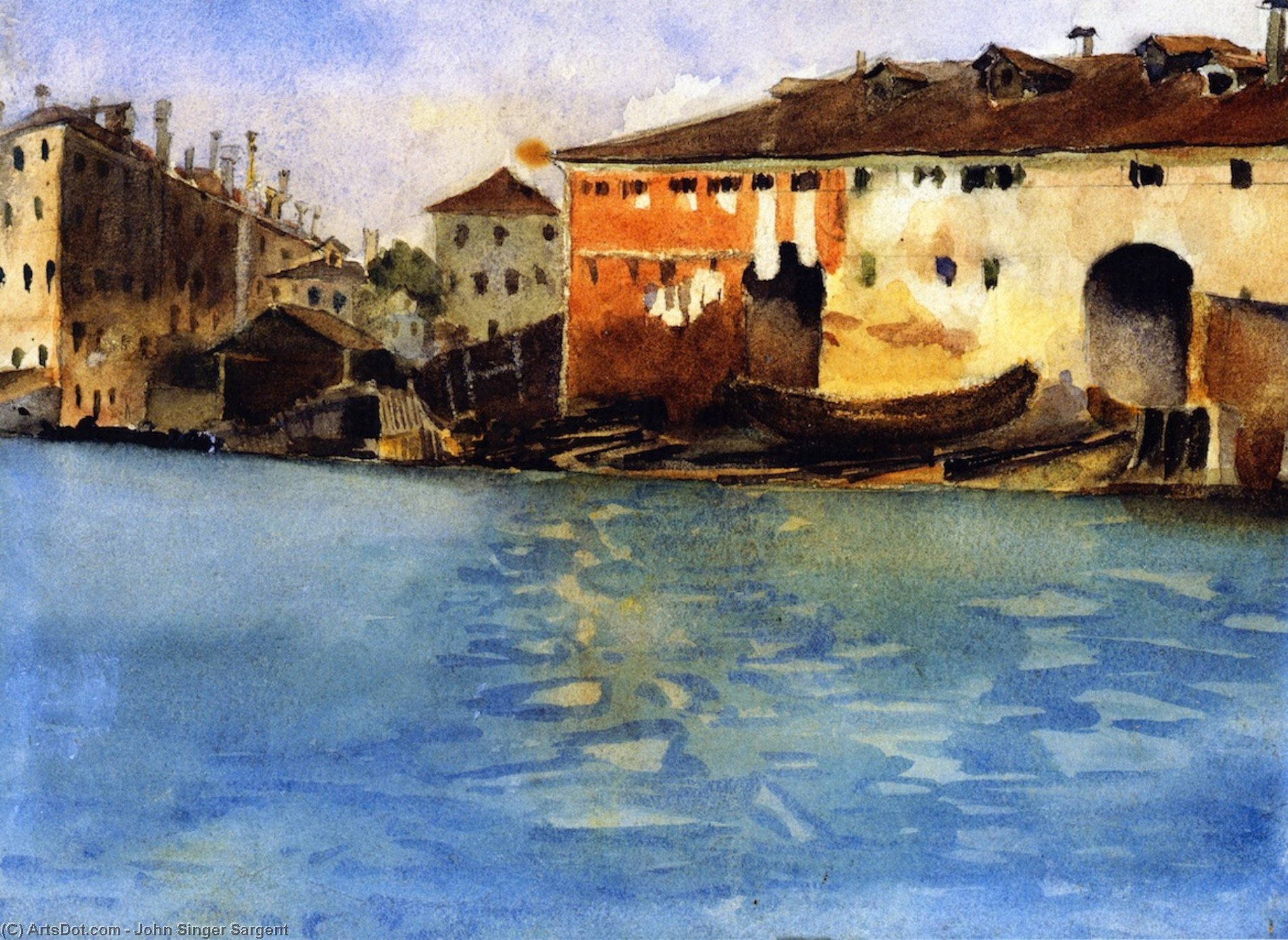 The Marinarezza, Venice — 约翰·辛格·萨金特