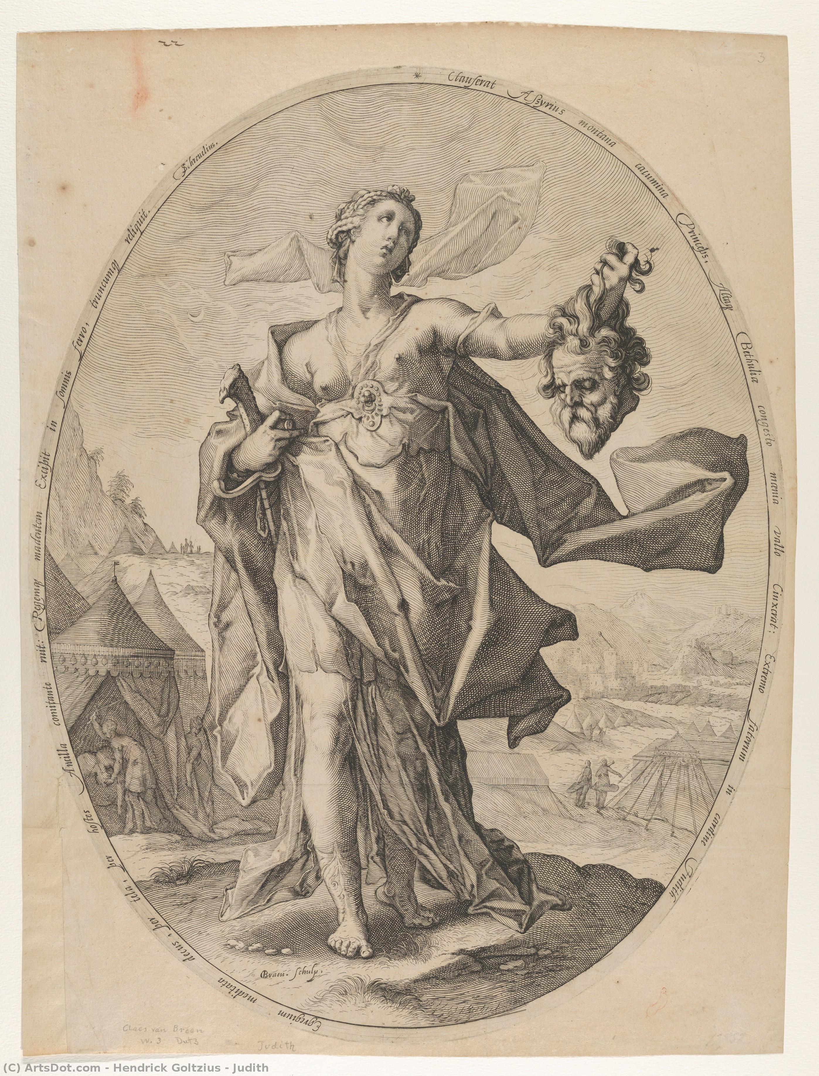 Judith — Hendrik Goltzius