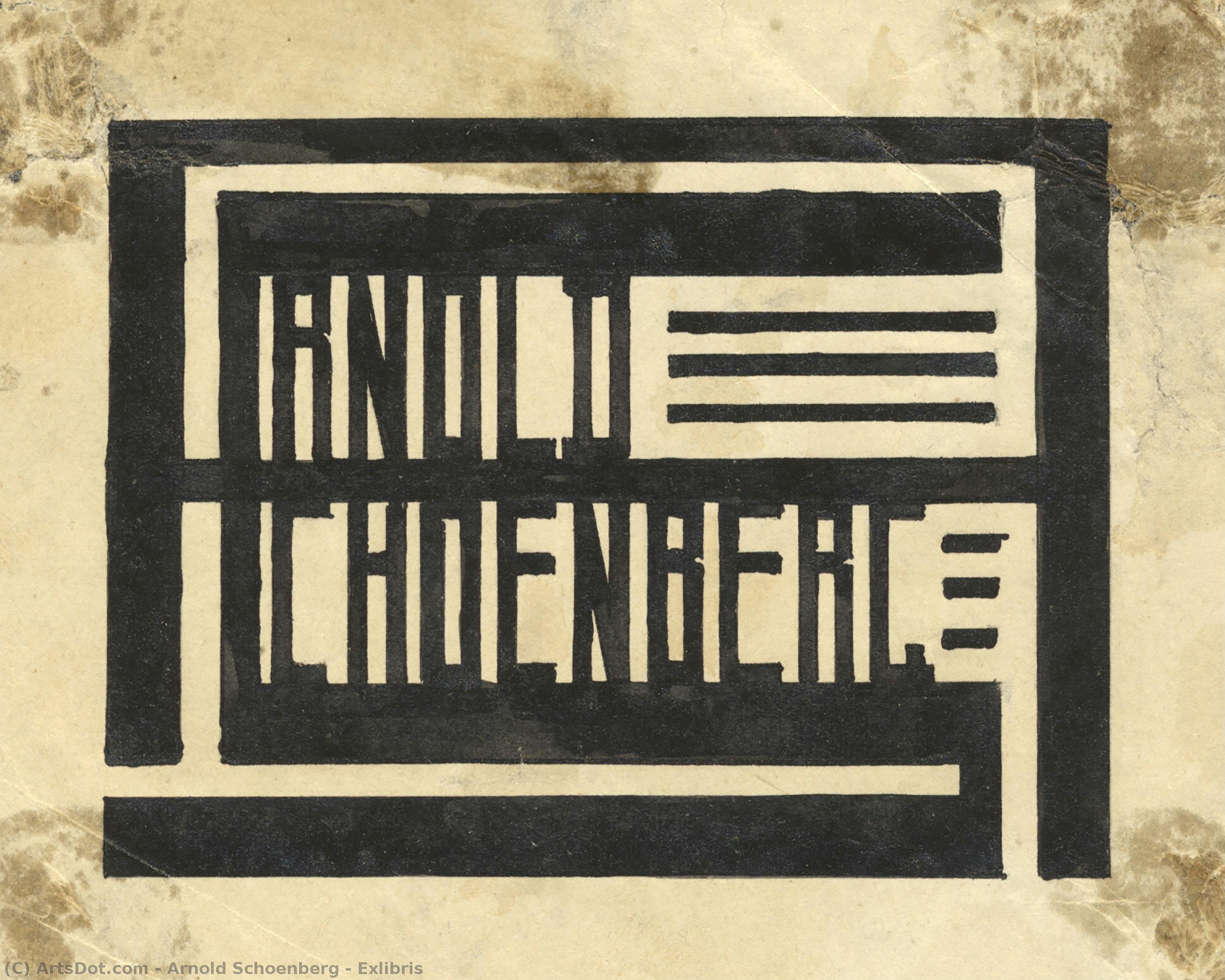 Exlibris — Arnold Schoenberg