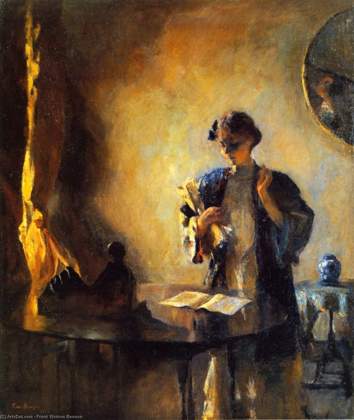 Interior — Frank Weston Benson