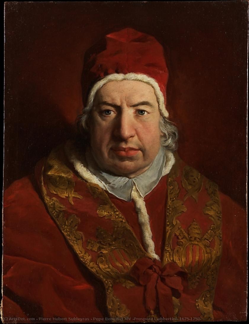 Pope Benedict Xiv (prospero Lambertini, 1675–1758) — Pierre Hubert Subleyras