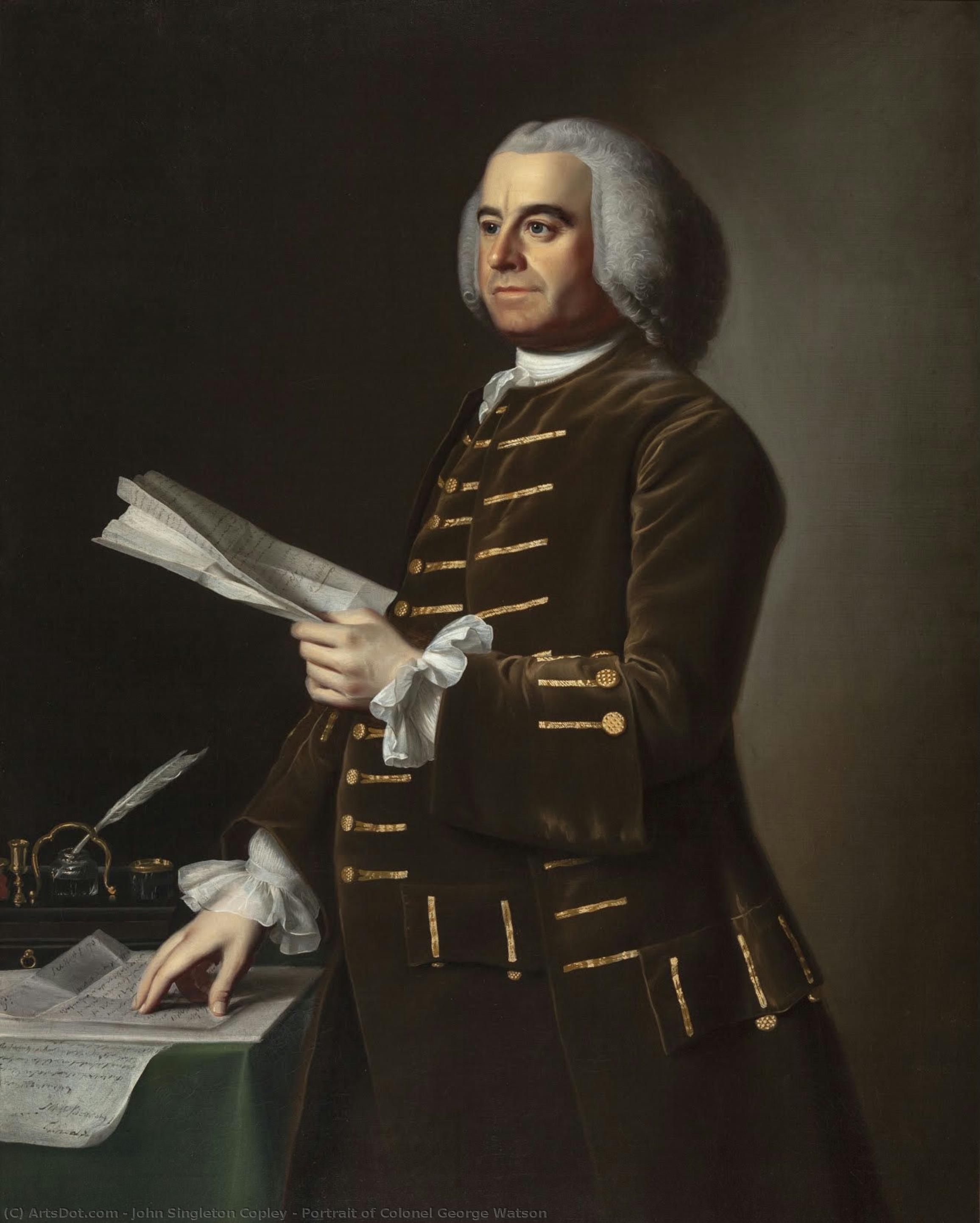 Portrait Of Colonel George Watson — 존 싱글턴 코플리