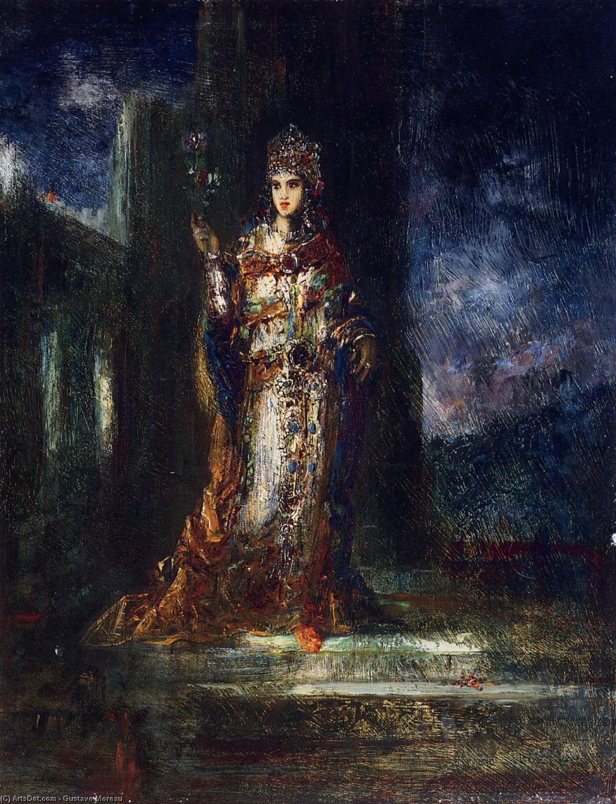 La Fanciulla Della Notte — Gustave Moreau