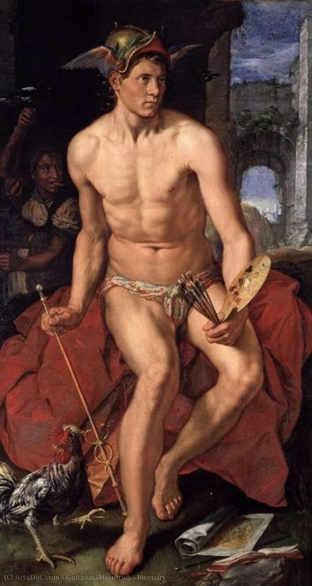 Mercury — Goltzius, Hendrick