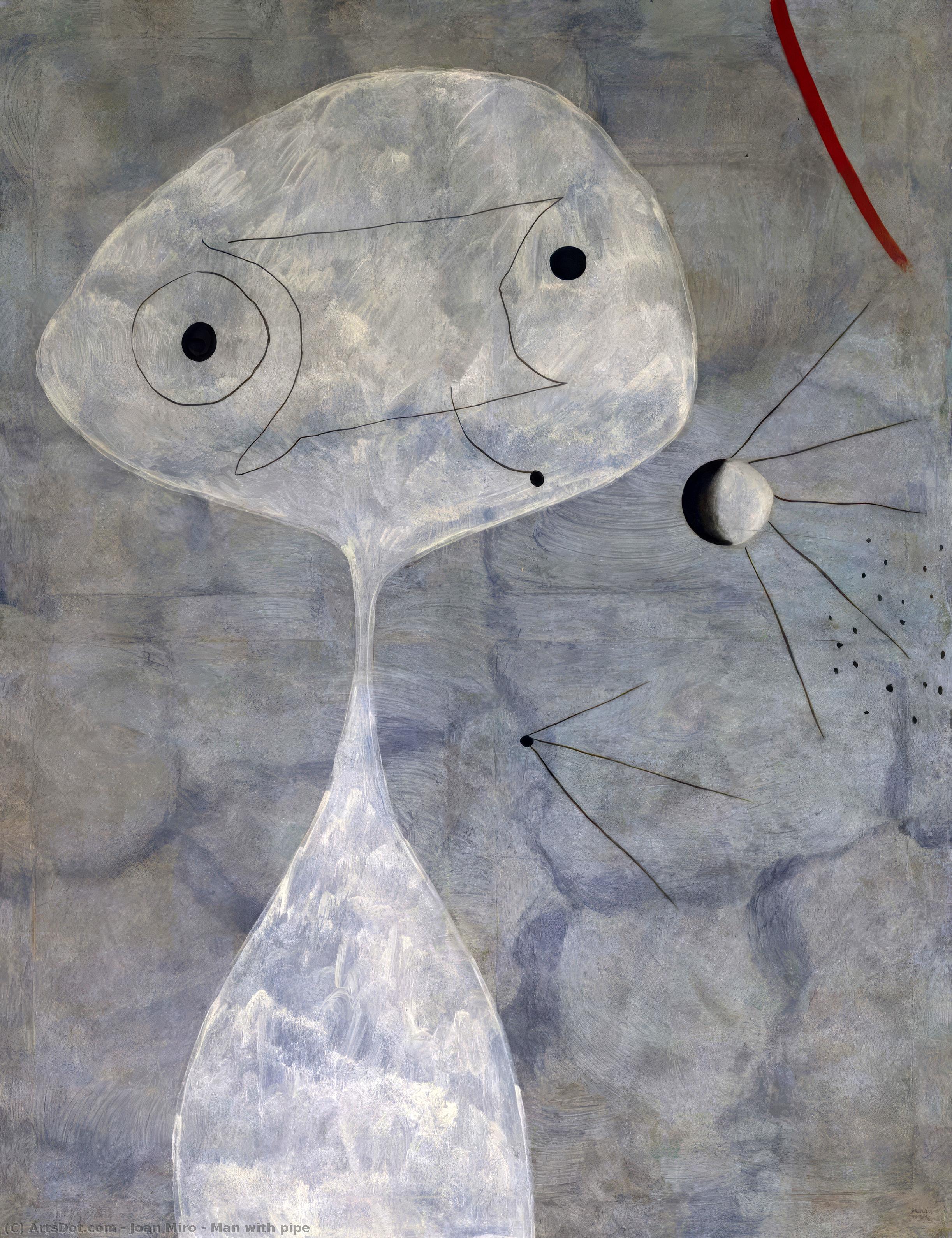Man With Pipe — Joan Miró