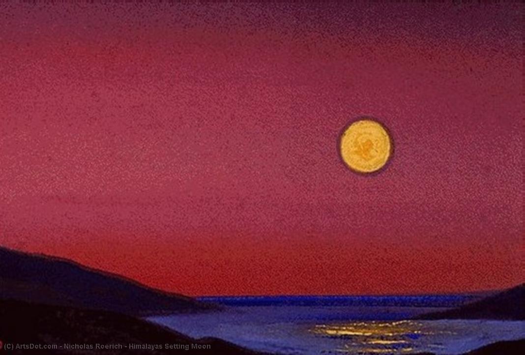 Himalayas Setting Moon — Nikolai Konstantinowitsch Roerich