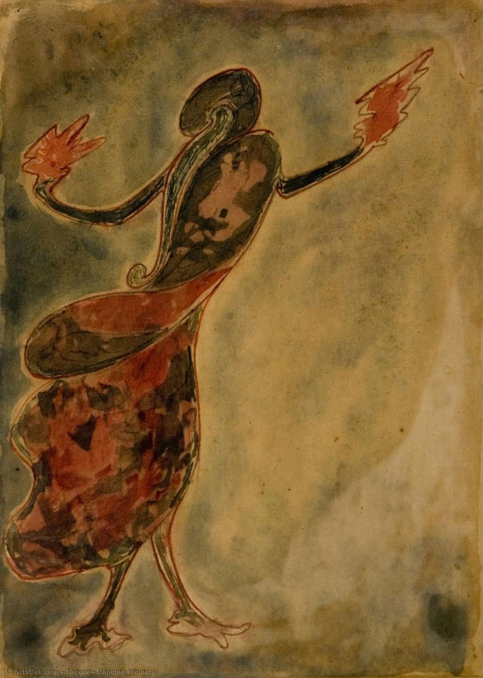 Dansatoare — Rabindranath Thakur