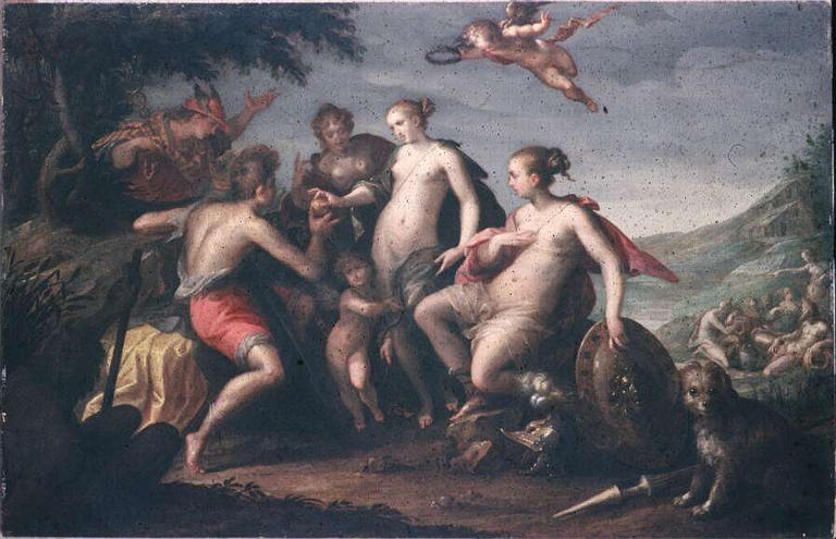 Hans Von Aachen - The judgment of Paris