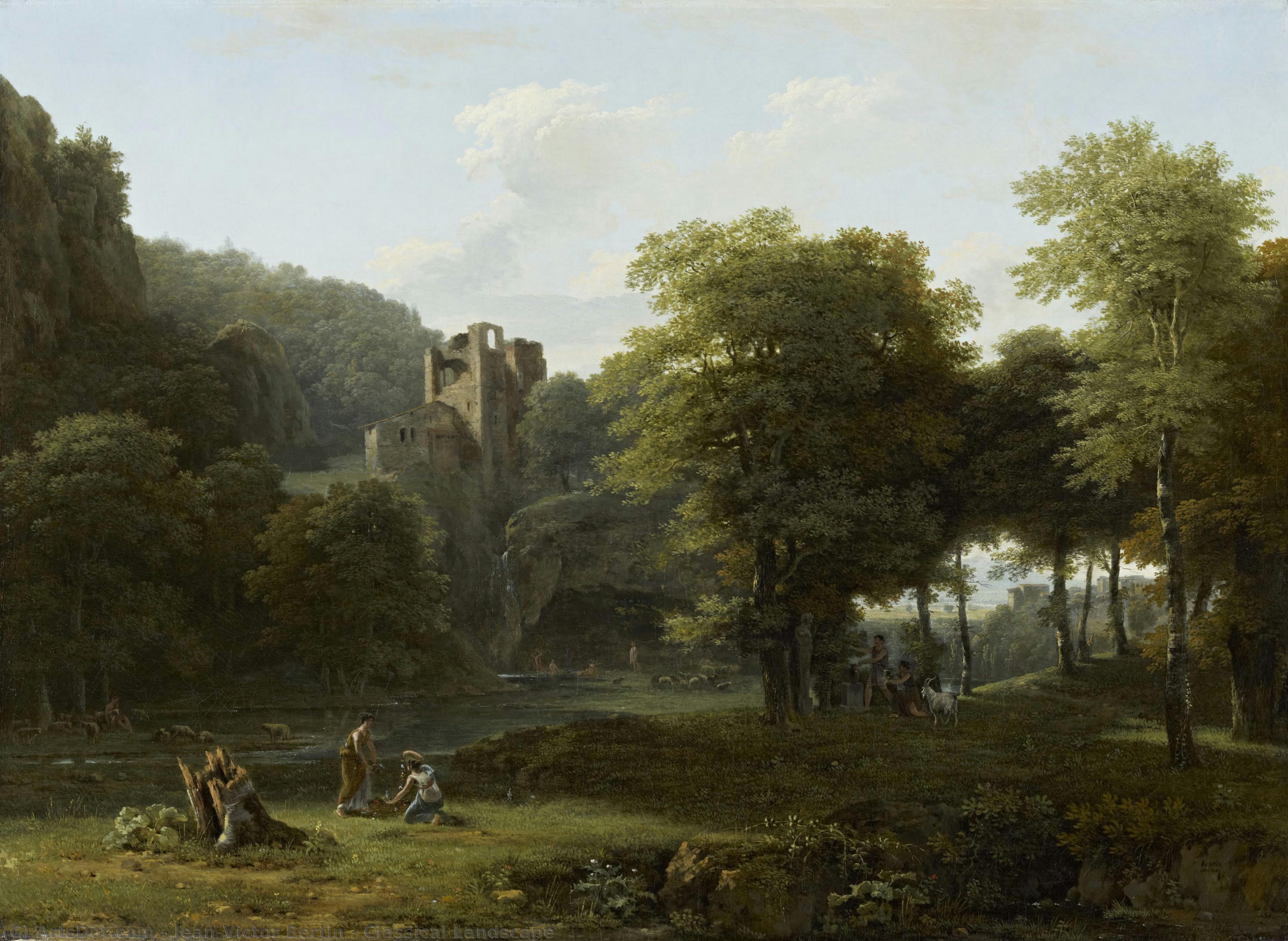Classical Landscape — Jean-victor Bertin
