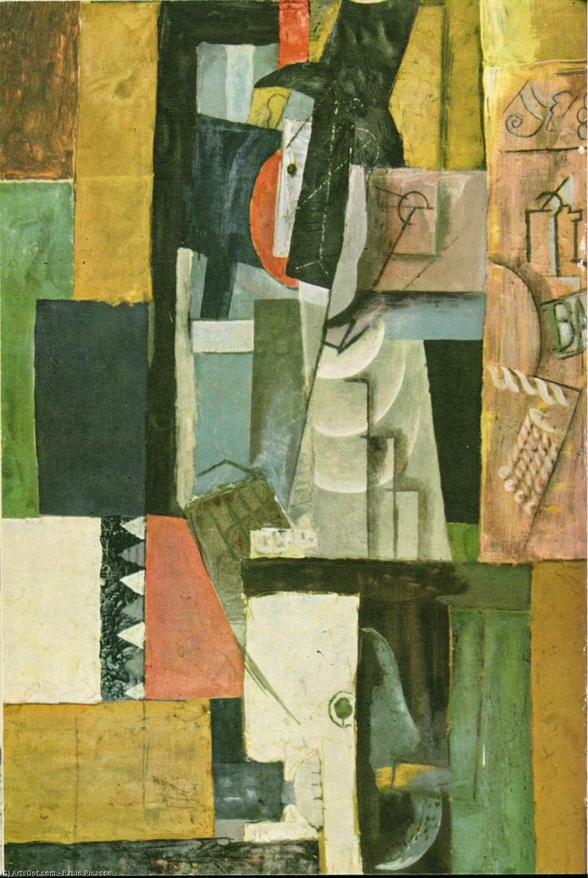 Mann Mit Gitarre — Pablo Picasso