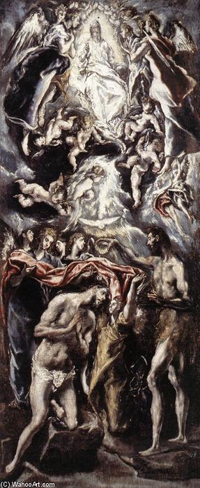ელ გრეკო - Baptism of Christ