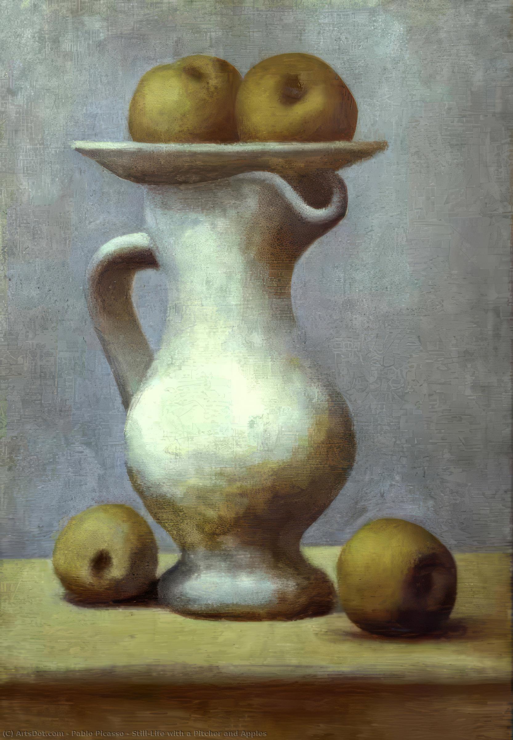 Pablo Picasso - Still Life with a Pitcher and Apples