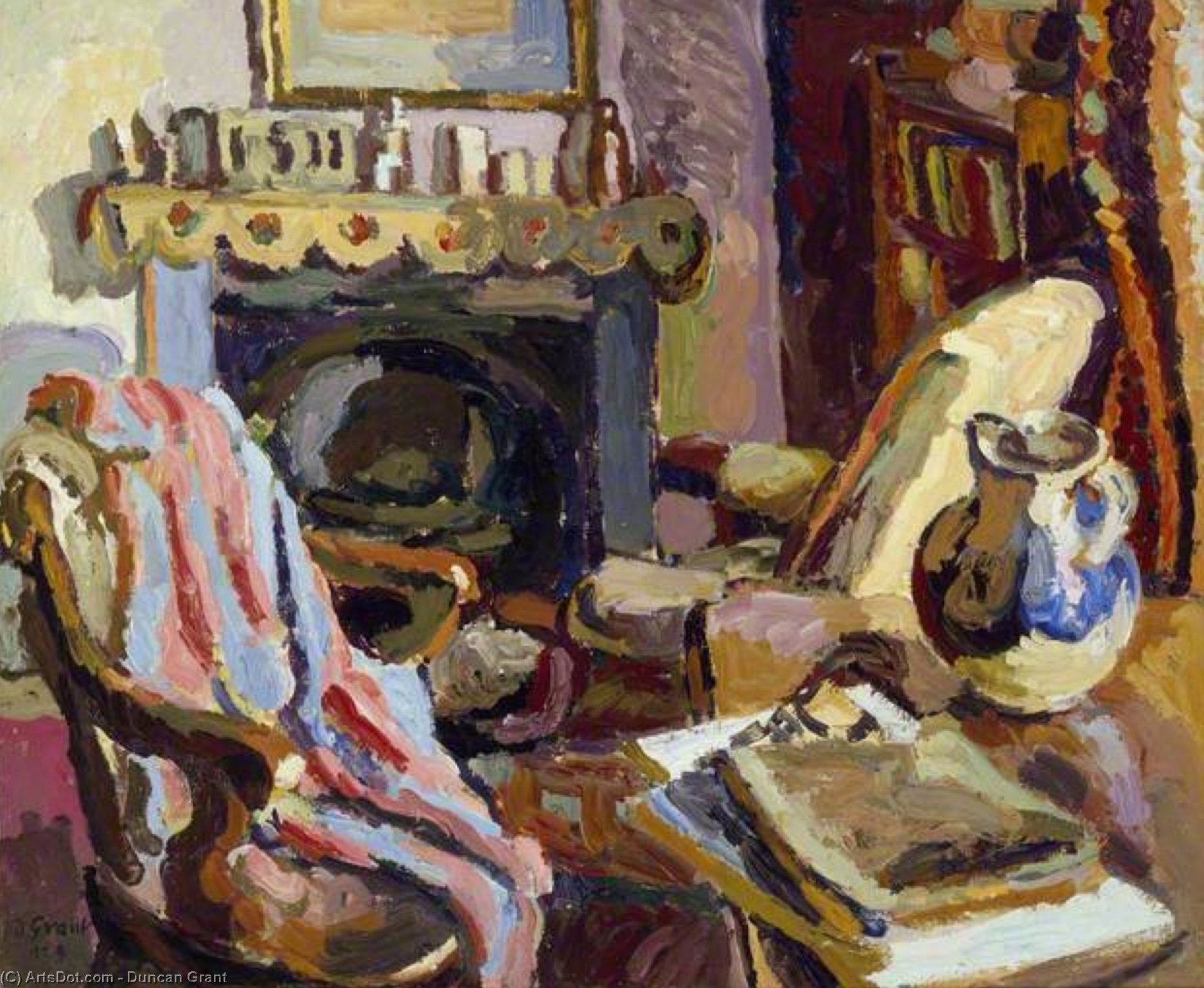 Interior — 邓肯·格兰特