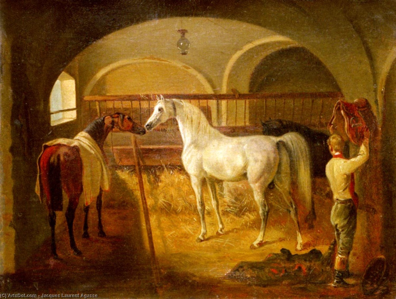 Stallinneres — Jacques Laurent Agasse