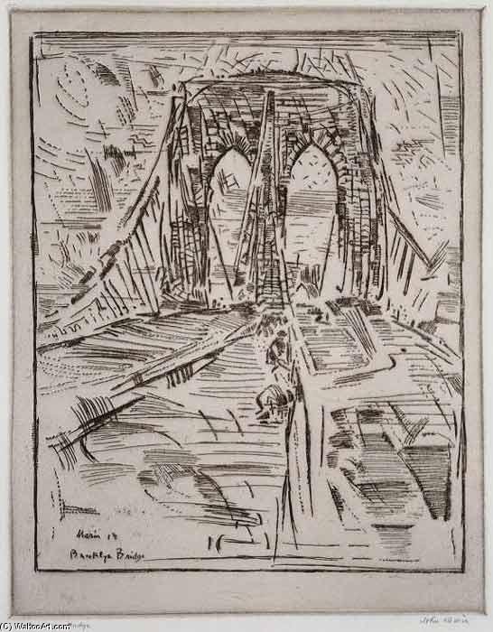 Brooklyn Bridge - — John Marin