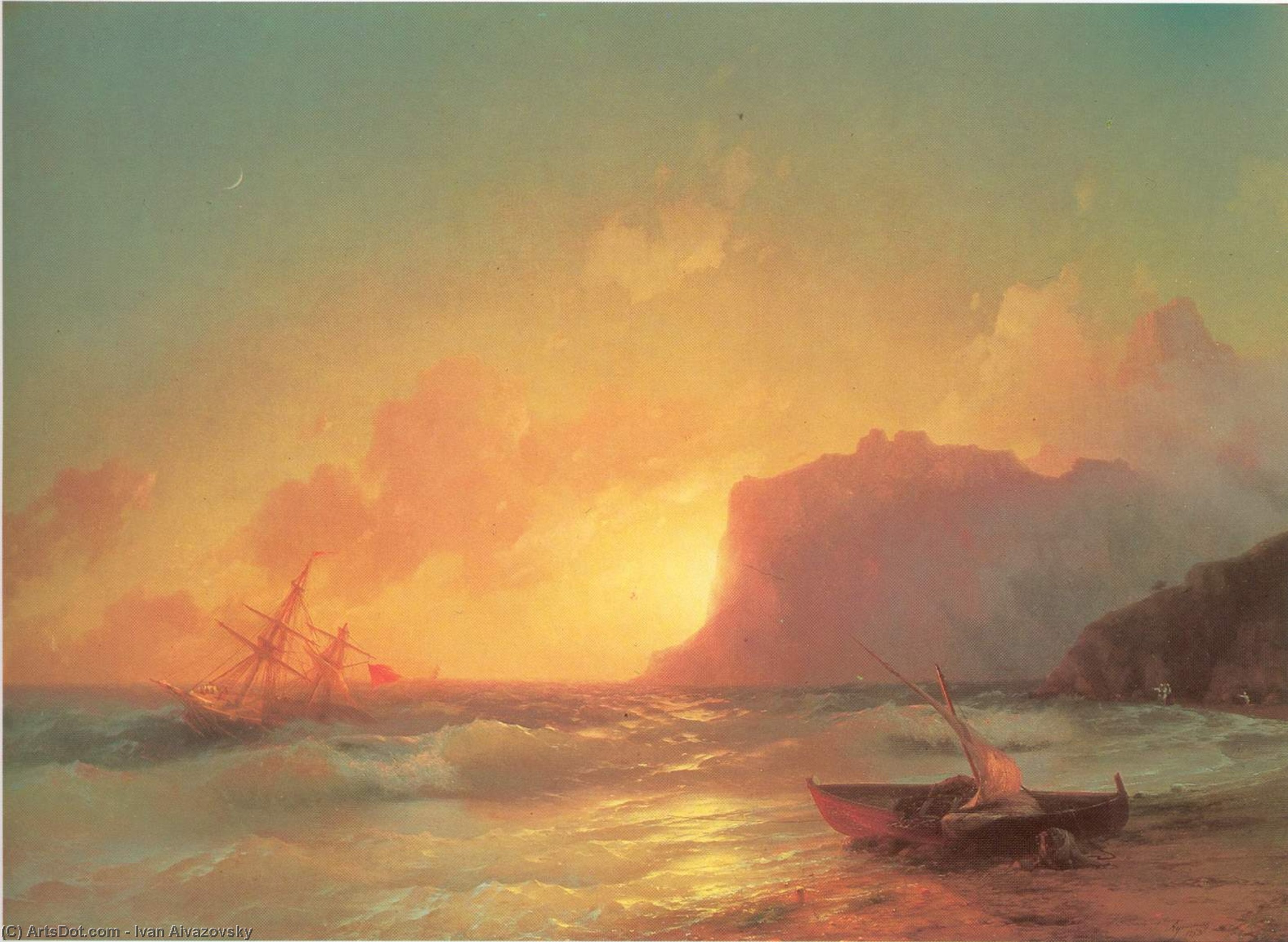 Ivan Ajvazovskij - The Sea. Koktebel.