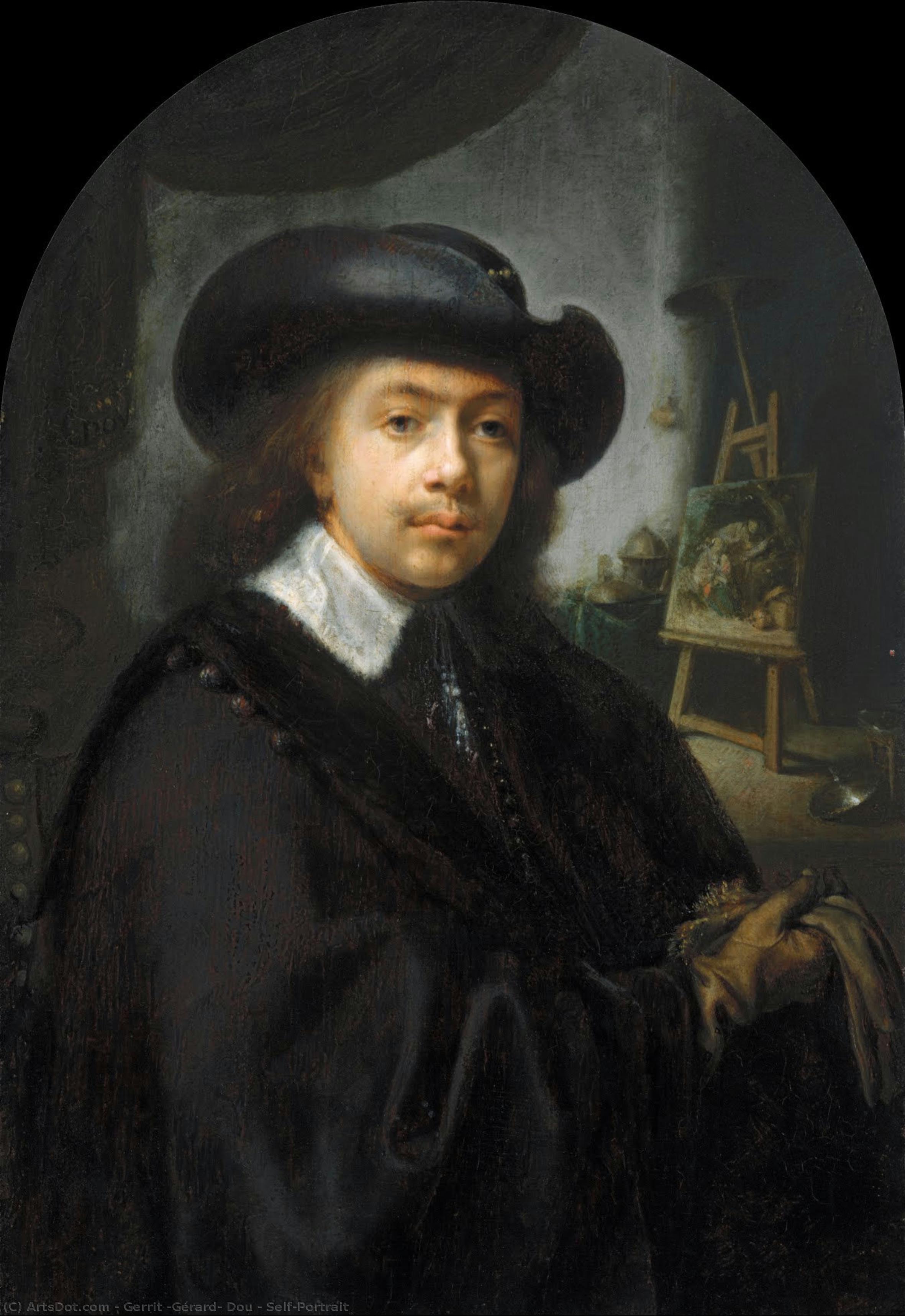 Self-portrait — Gerrit Dou