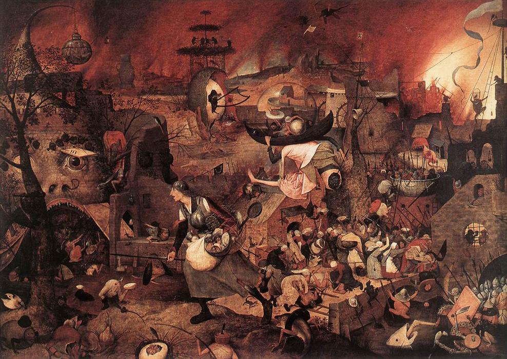 Dulle Griet (die Wahnsinnige Meg) — Pieter Bruegel Der Ältere
