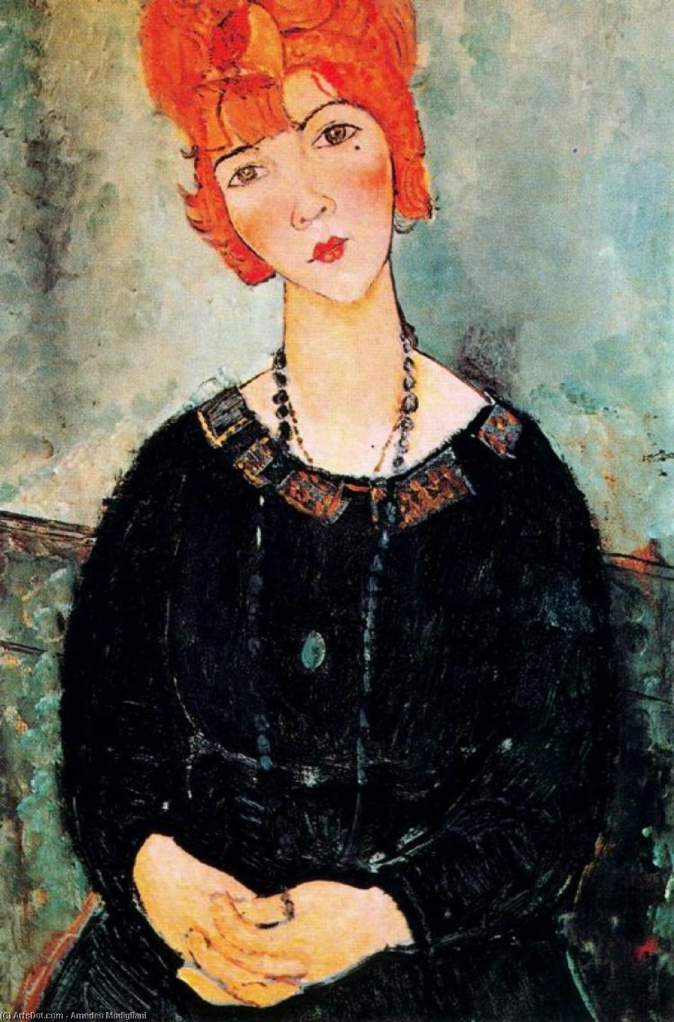 Untitled (4195) — Amedeo Modigliani