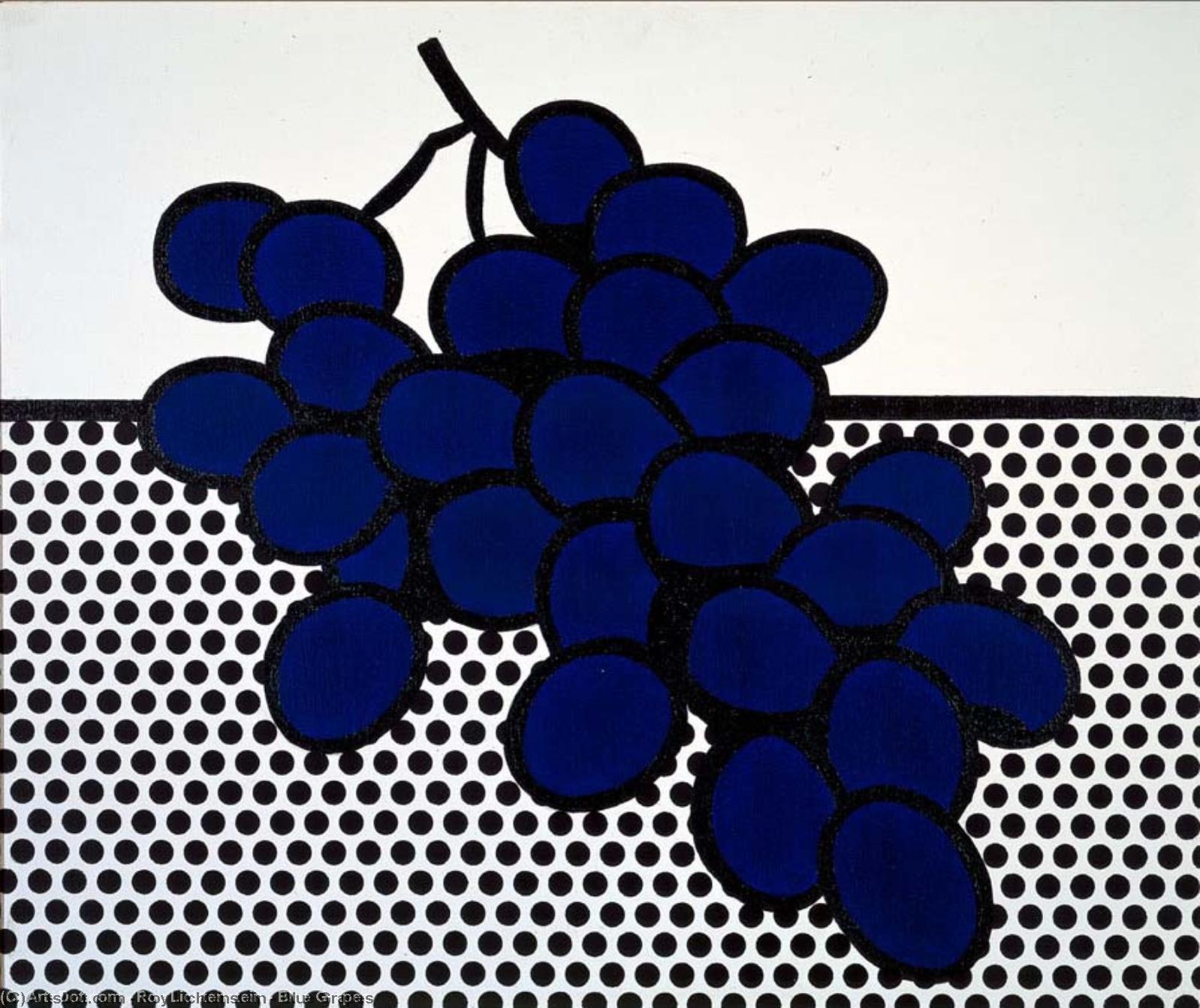 Blue Grapes — Roy Lichtenstein