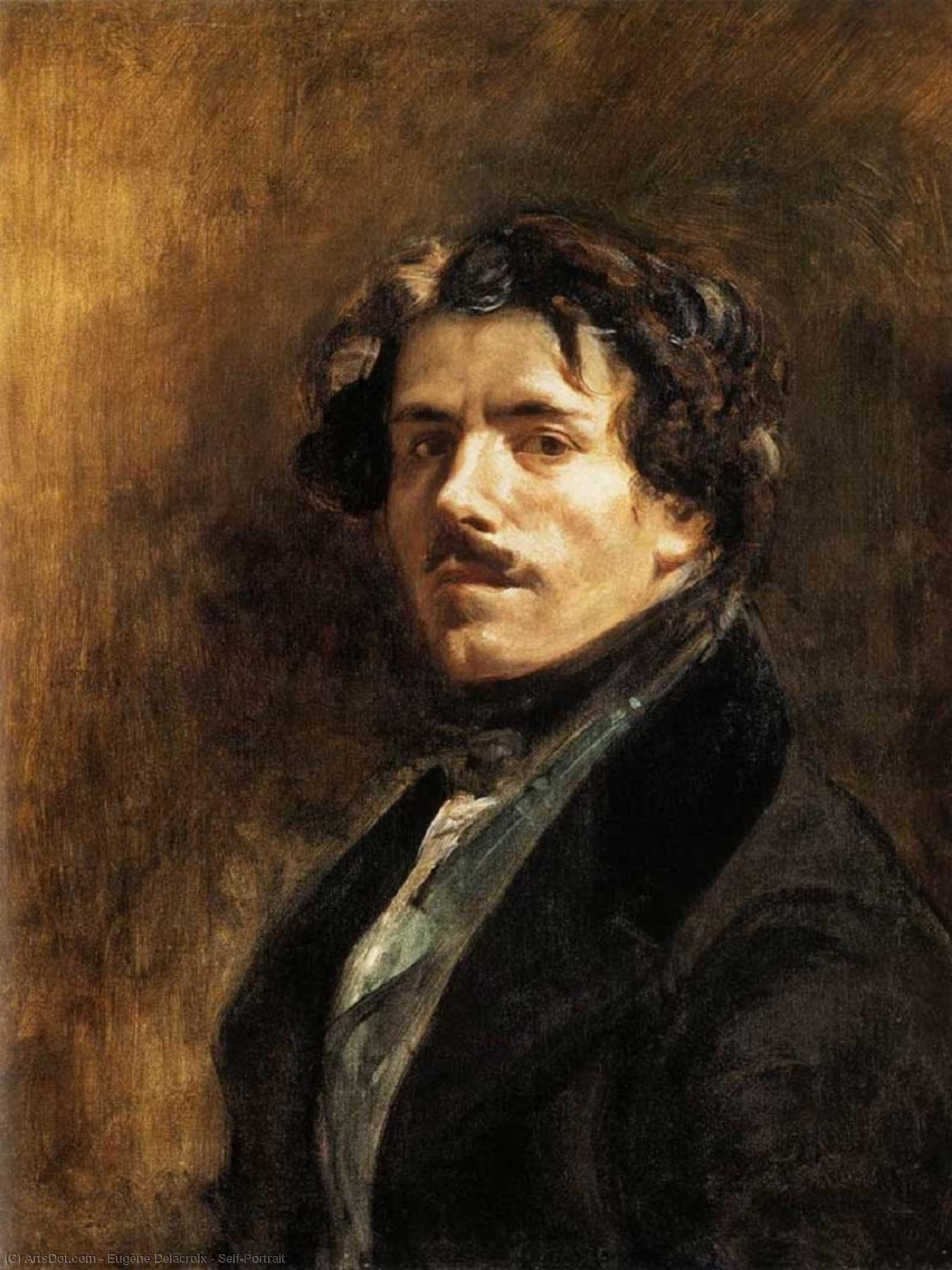 Autoportrait — Eugène Delacroix