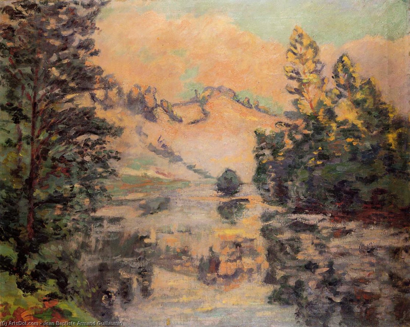 Landscape - The Creuse — Ferdyńand Guillaumin