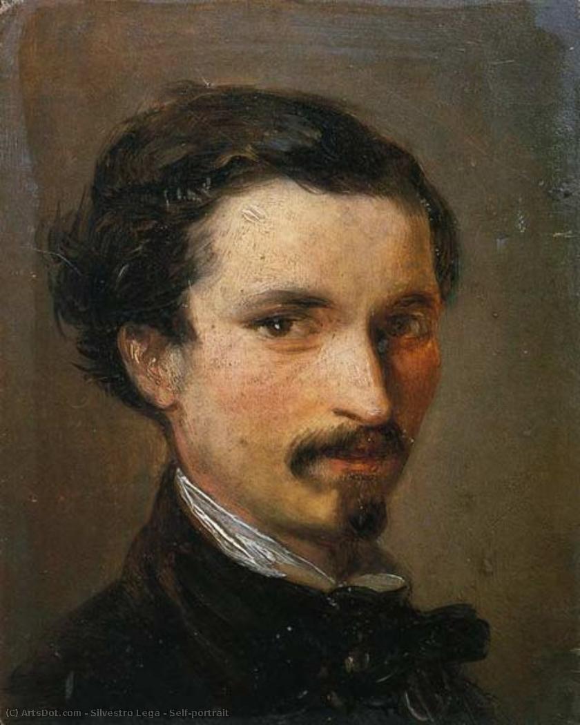 Self-portrait — Silvestro Lega