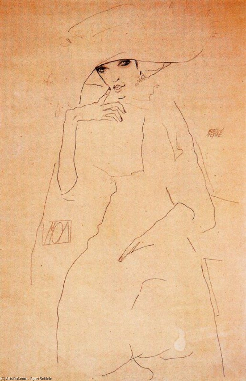 Untitled (9111) — Egon Schiele