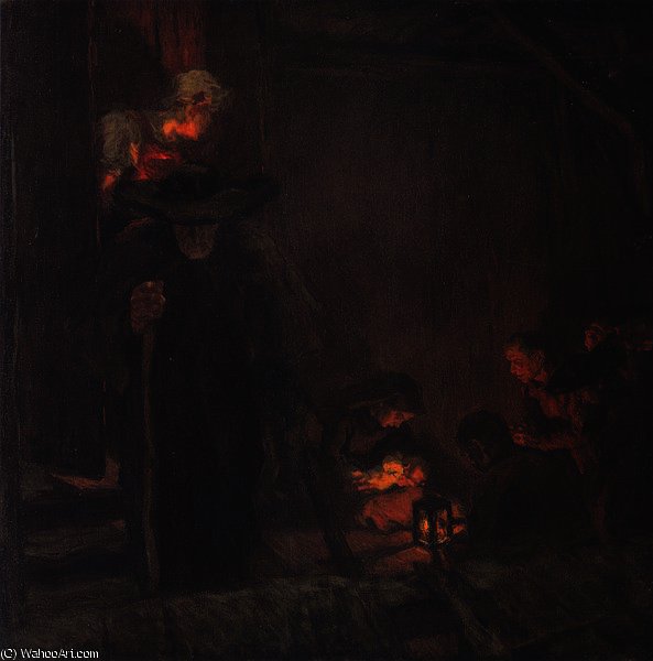 Christnacht — Albin Egger-lienz