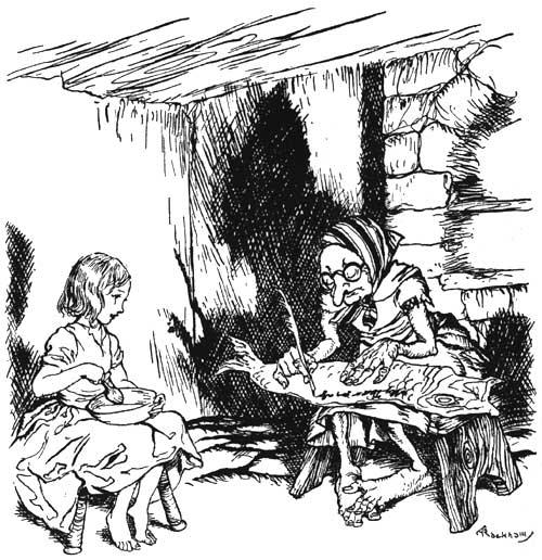 Snow Queen 7 — Arthur Rackham
