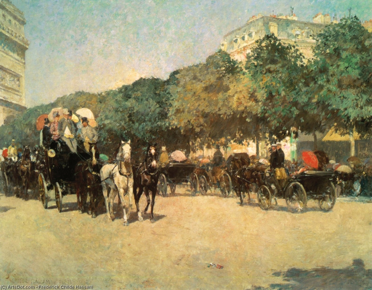 Frederick Childe Hassam - Jour de fête