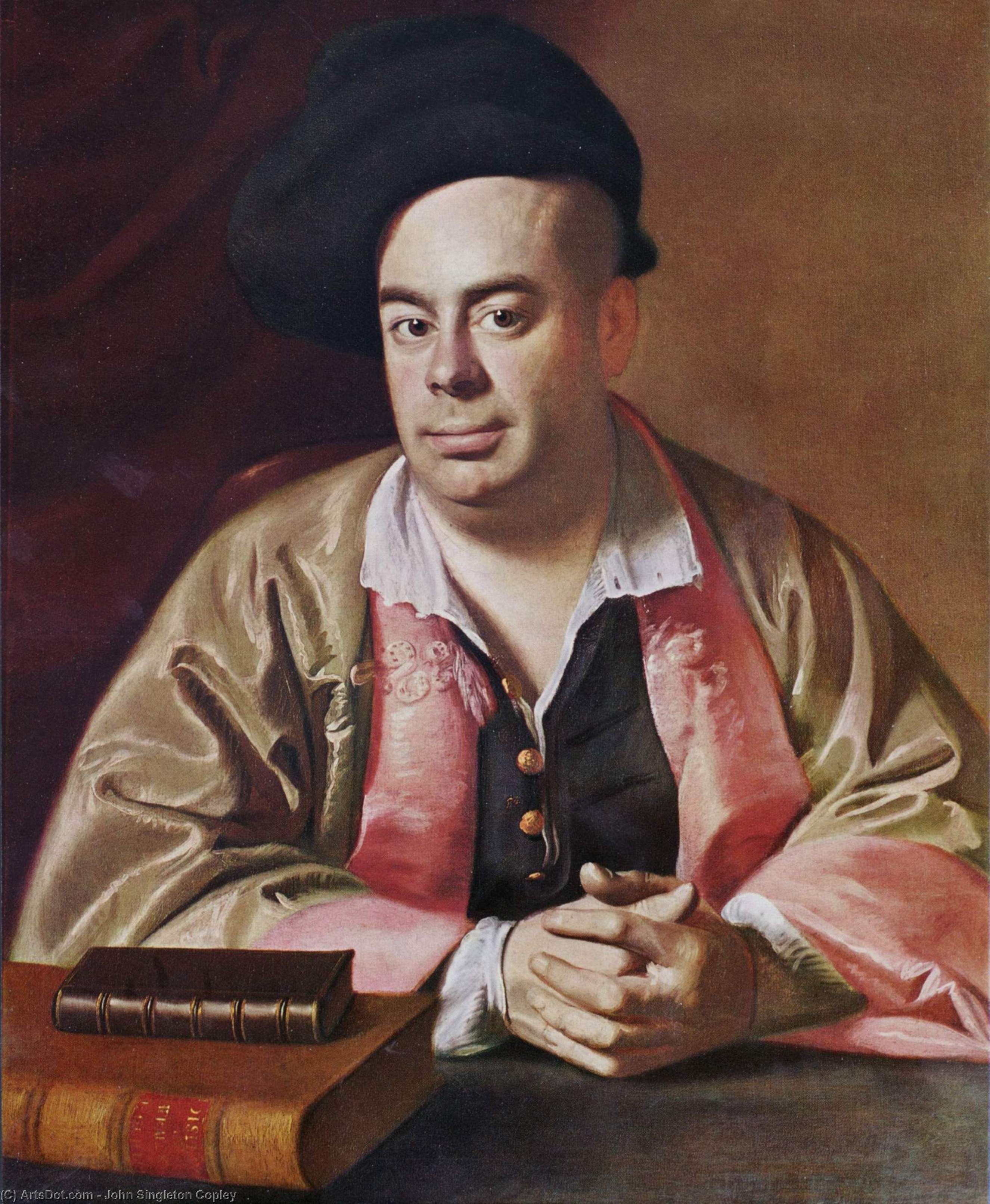 Portrait Of Nathaniel Hurd — 존 싱글턴 코플리