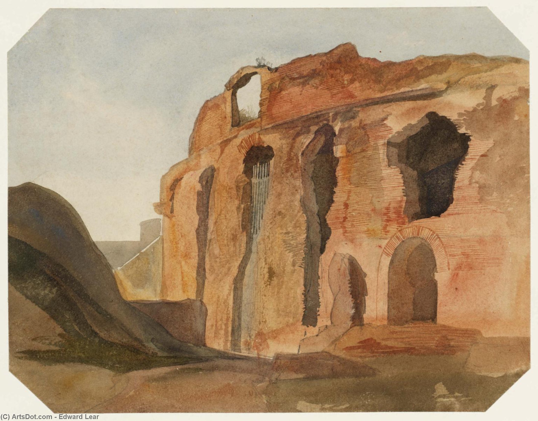 The Baths Of Trajan — एडवर्ड होपर